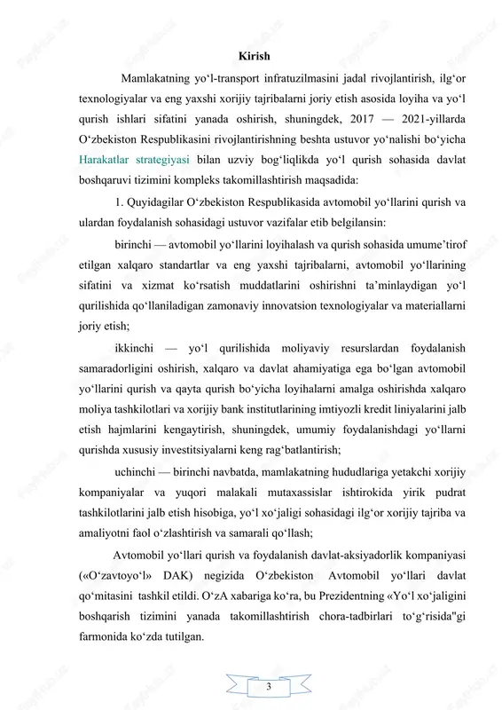 harakatlar strategiyasi — DOCX