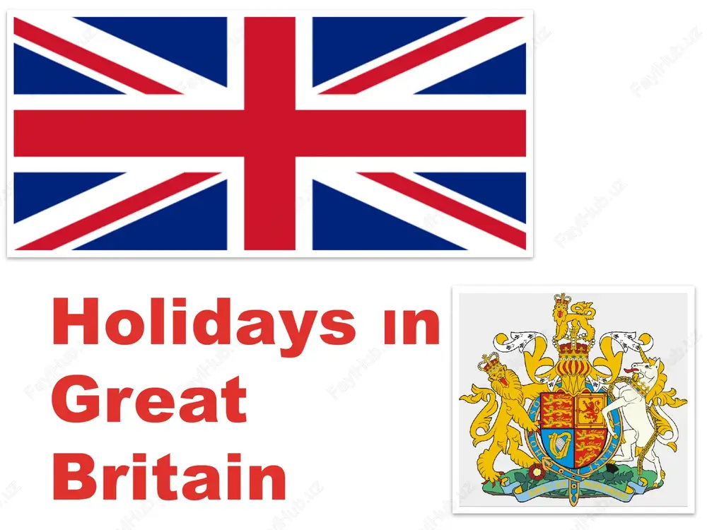 new year's day celebration in great britain — PPTX