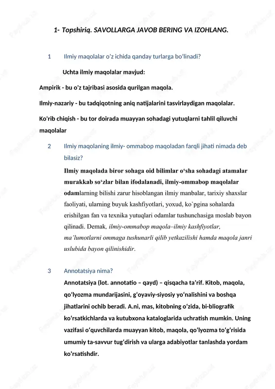 ilmiy maqolalar — DOCX