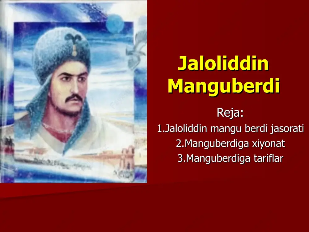 jaloliddin manguberdi — PPT