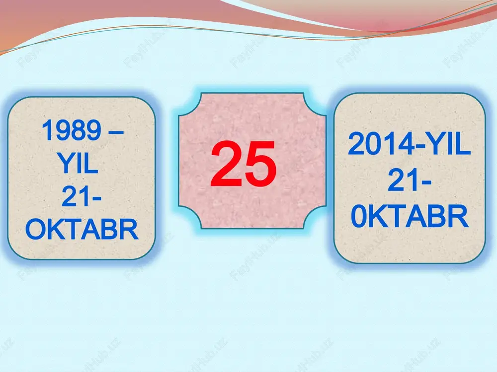 o'zbek tilining mazmuni va nazariyasi 1989 yil 21-oktabr — PPTX
