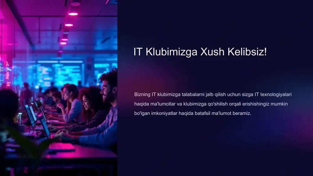 it klubimiz — PPTX