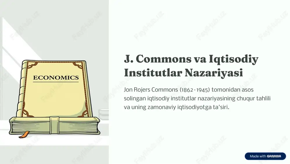 iqtisodiy institutlar nazariyasi — PDF