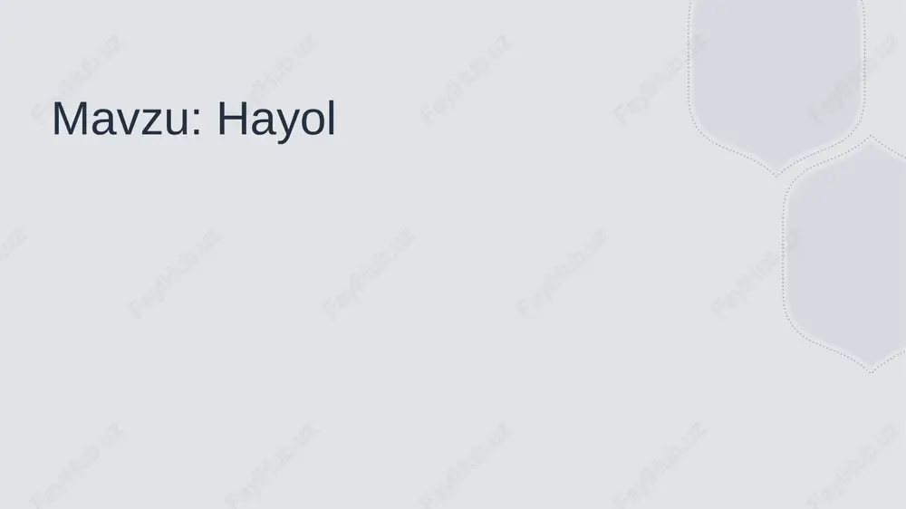 hayol — PPTX