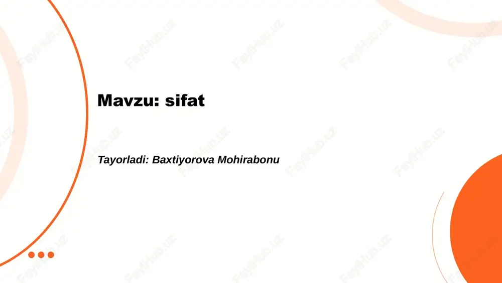 sifat — PPTX