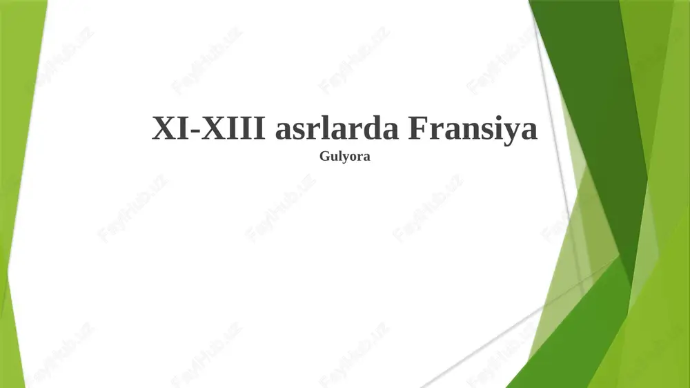 qora o'lim xiv asrda fransiyani vayron qildi — PPTX