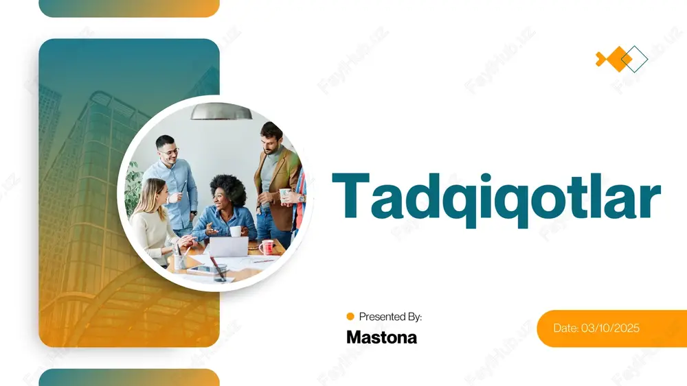 tadqiqotlar — PDF