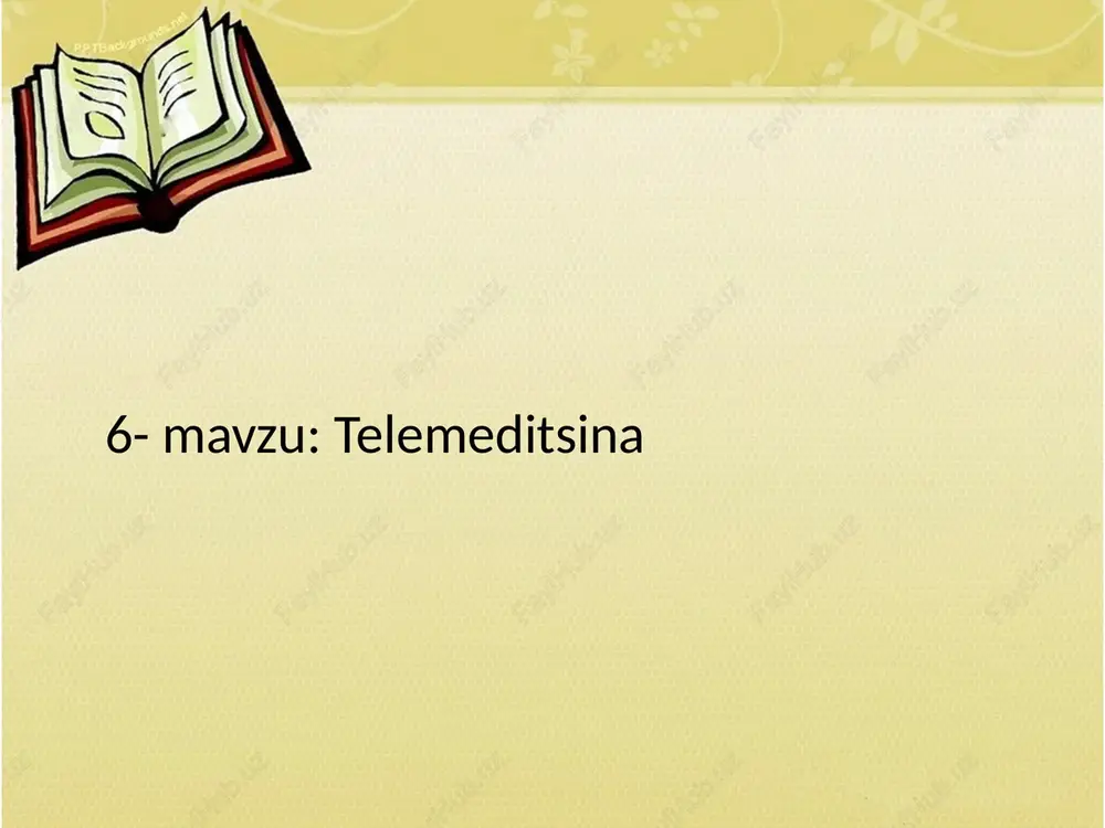 telemeditsina — PPTX
