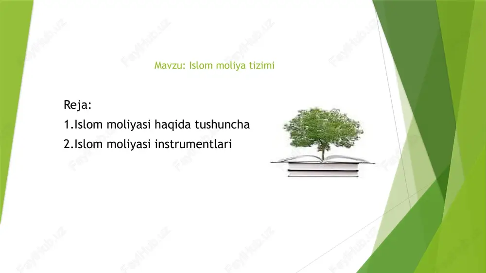 islom moliya tizimi — PPTX