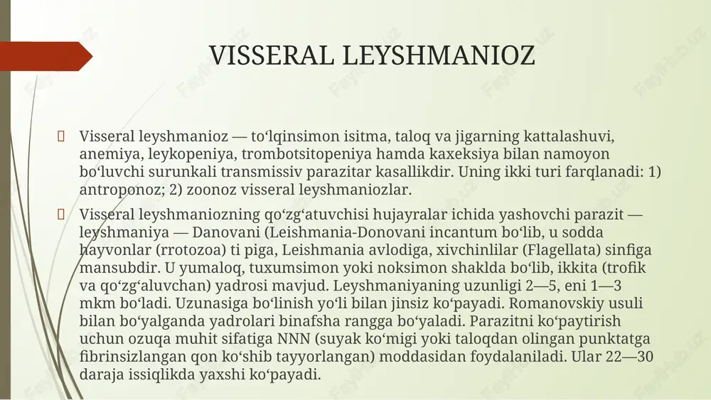visseral leyshmanioz — PDF