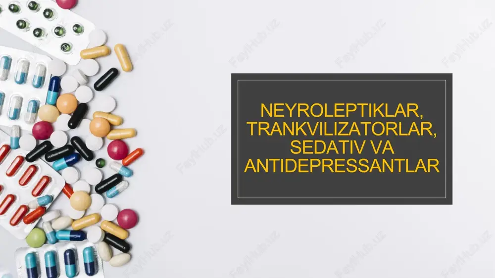 neyroleptiklar — PPTX