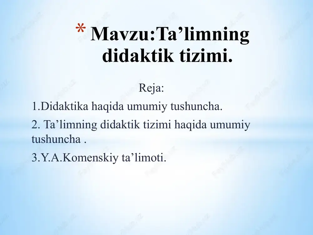 didaktika — PPTX