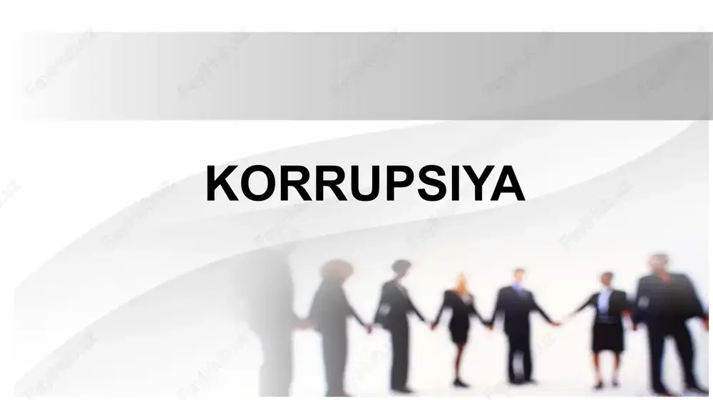 korrupsiya — PPTX