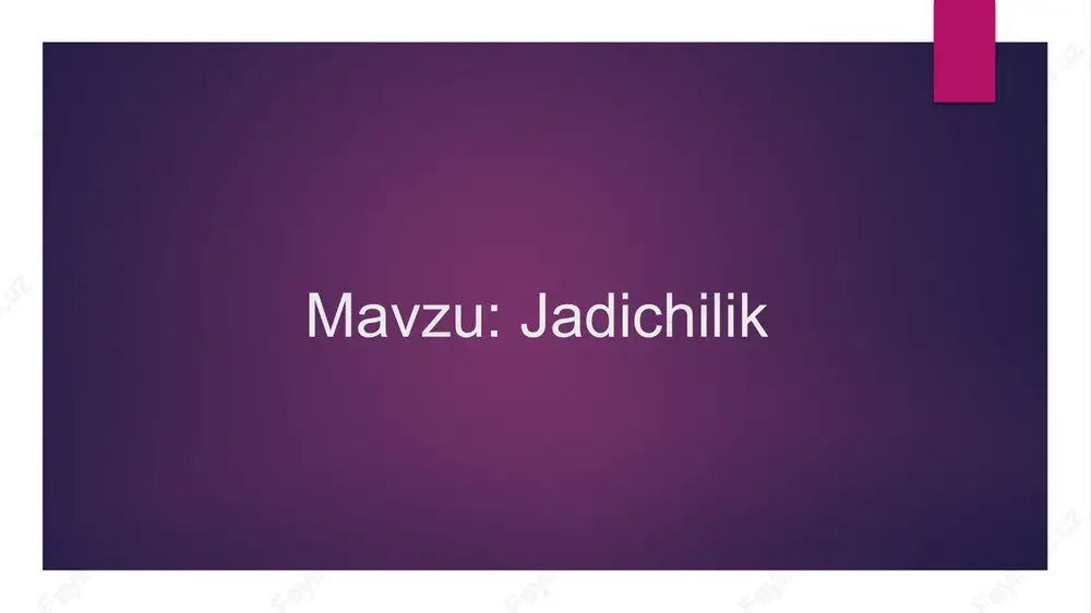 jadidchilik — PPTX