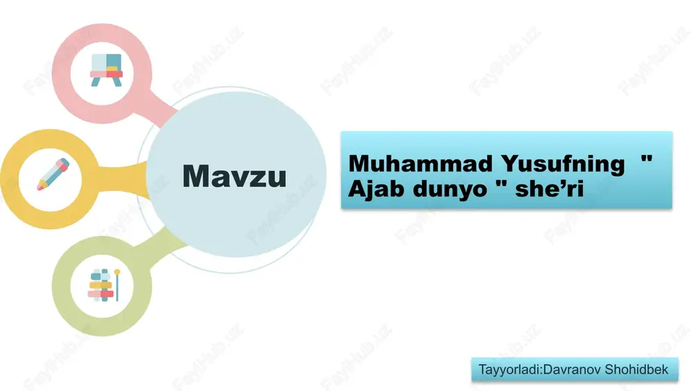 ajab dunyo — PPTX