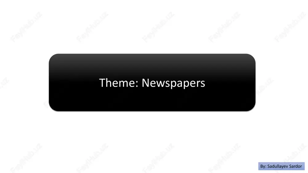 the enduring ink: navigating the future of newspapers — PDF