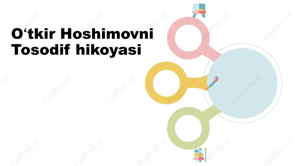 oʻtkir hoshimovni tosodif hikoyasi — PPTX