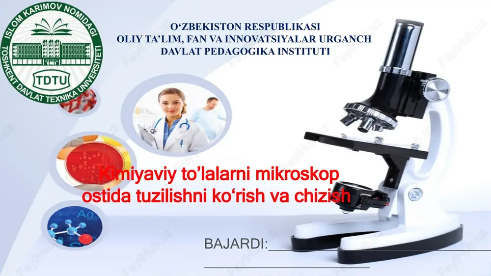 mikroskop va linzalar — PPTX