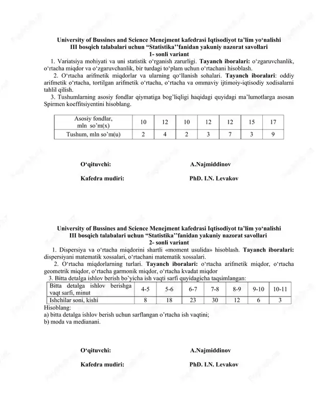statistika — DOCX