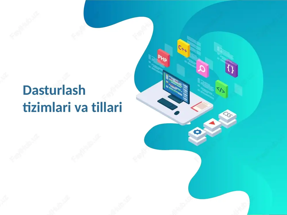 dasturlashtizimlarivatillari — PPTX