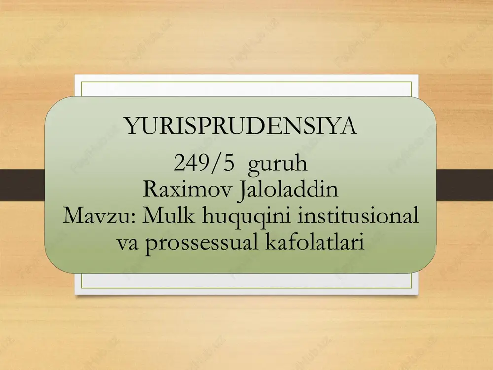 yurisprudensiya — PDF