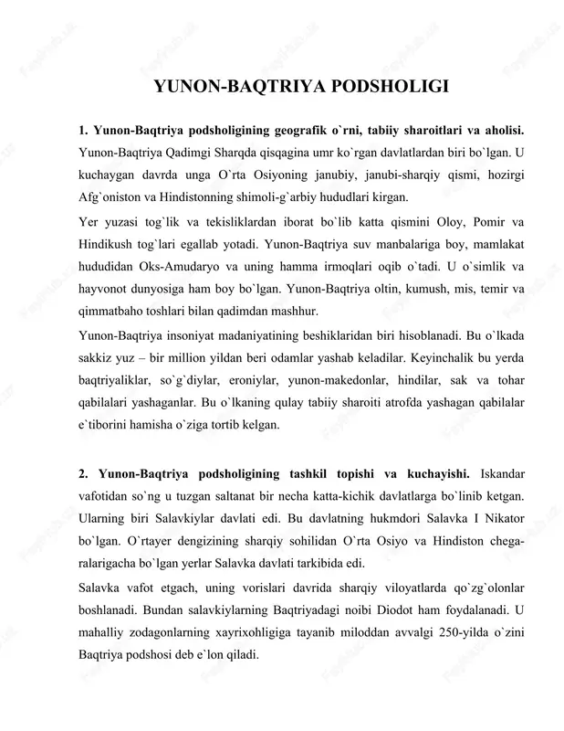 yunon-baqtriya podsholigi — DOC