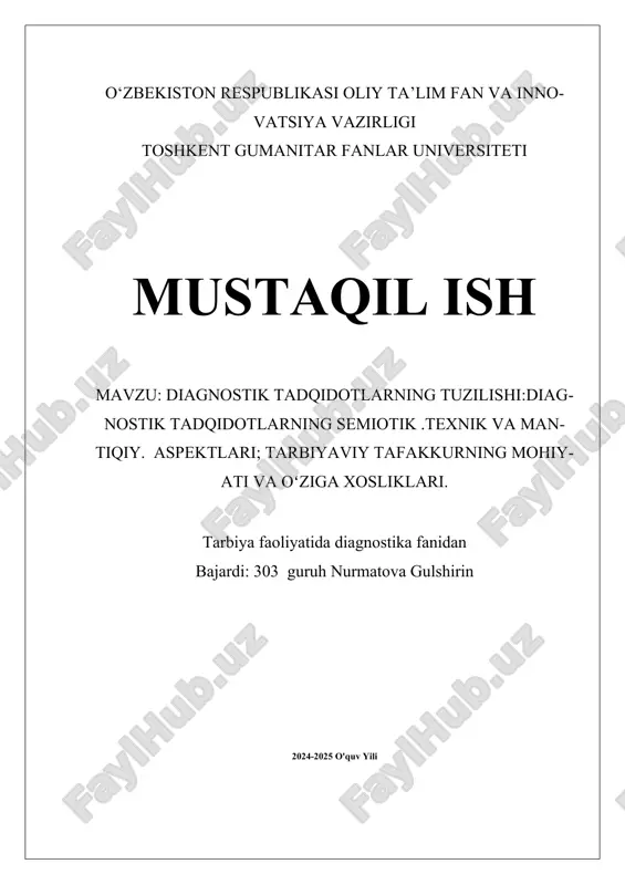 diagnostik_tadqidotlarning_tuzilishi_diagnostik_tadqidotlarning.docx — DOCX