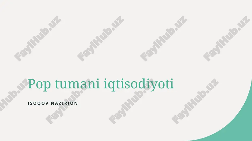 pop tumani iqtisodiyoti.pptx — PPTX