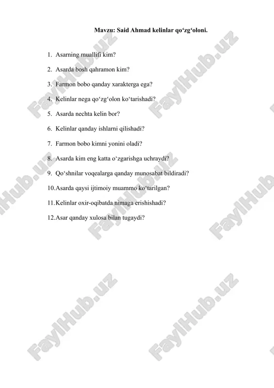 said ahmad kelinlar qoʻzgʻoloni.docx — DOCX