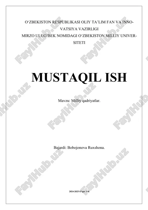 milliy qadriyatlar.docx — DOCX