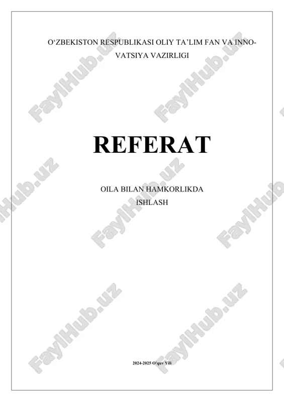 oila bilan hamkorlikda ishlash.docx — DOCX