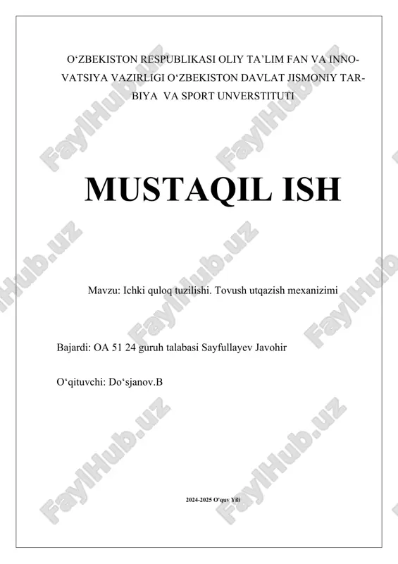 ichki quloq tuzilishi. tovush utqazish mexanizimi.docx — DOCX