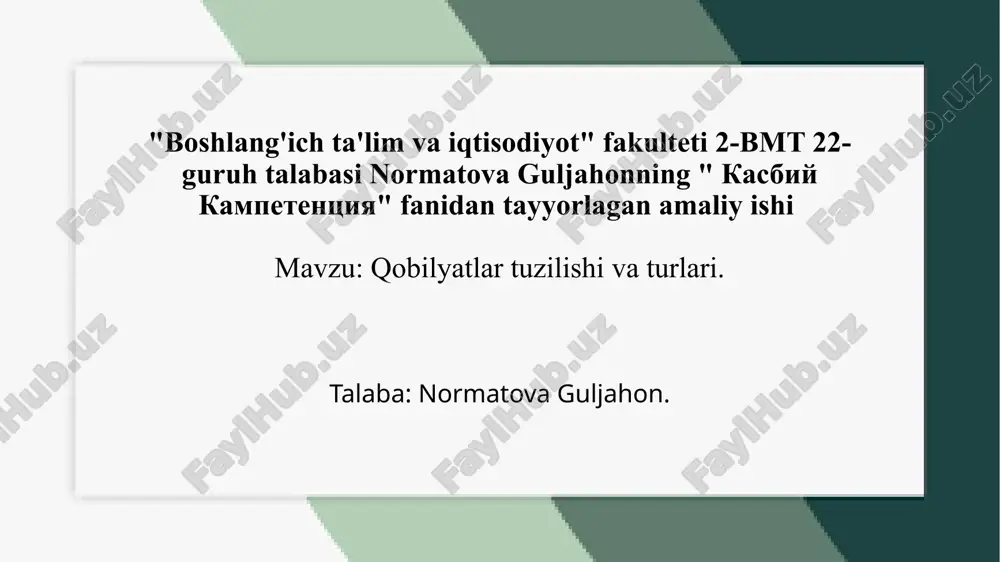qobilyatlar tuzilishi va turlari.pptx — PPTX