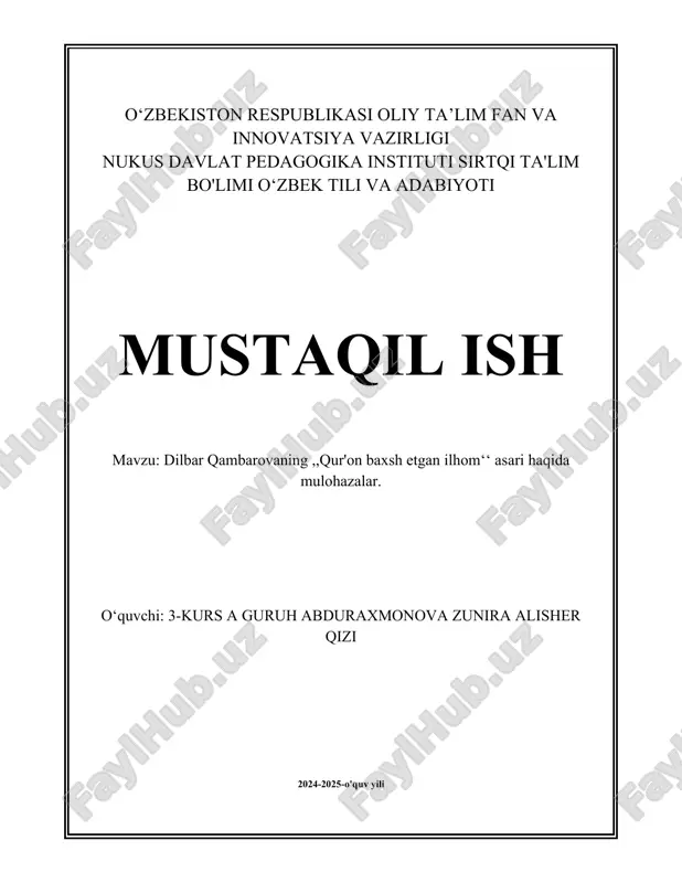 dilbar_qambarovaning_,,qur'on_baxsh_etgan_ilhom‘‘_asari_haqida_mulohazalar.docx — DOCX