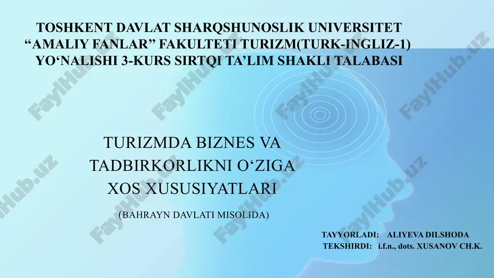 bahrayn davlati misolida.pptx — PPTX