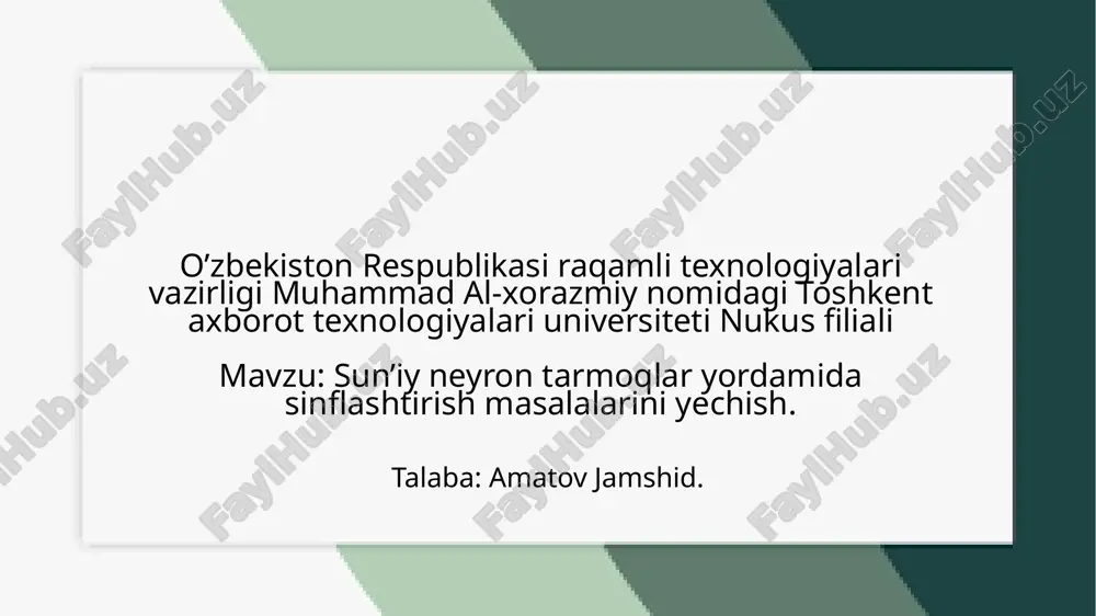 sun’iy_neyron_tarmoqlar_yordamida_sinflashtirish_masalalarini_yechish.pptx — PPTX