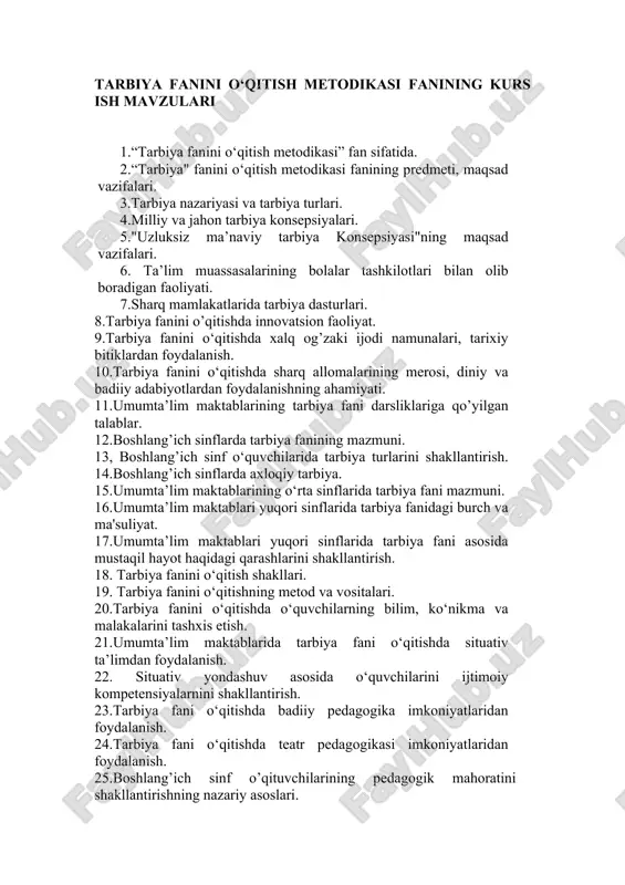 kurs mavzulari spp.docx — DOCX