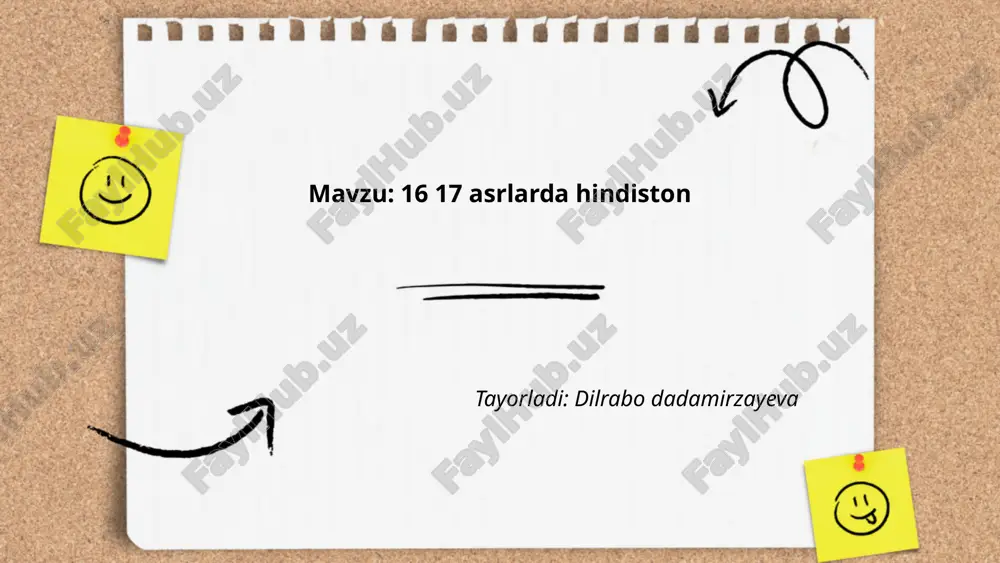 16 17 asrlarda hindiston.pptx — PPTX