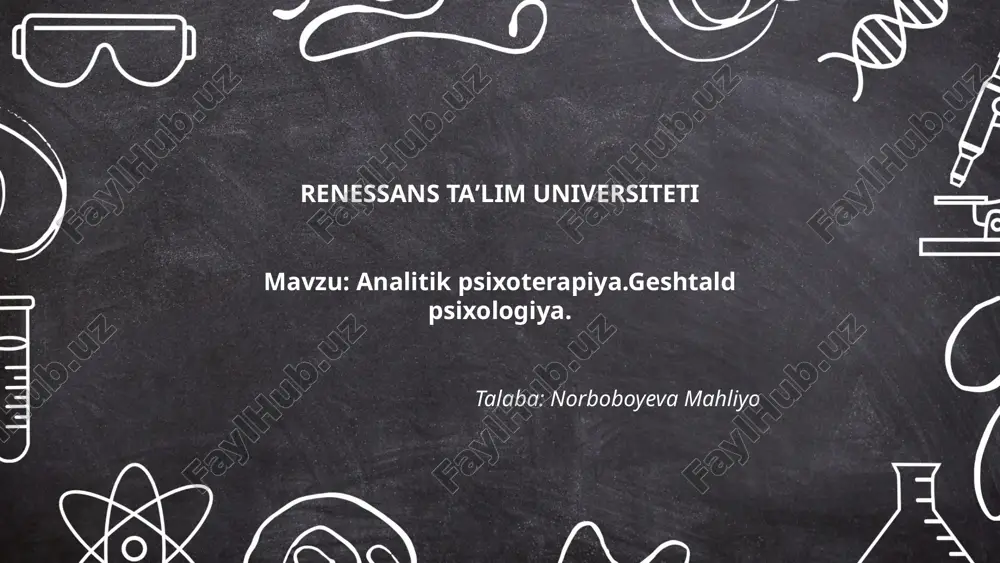 analitik psixoterapiya.geshtald psixologiya..pptx — PPTX