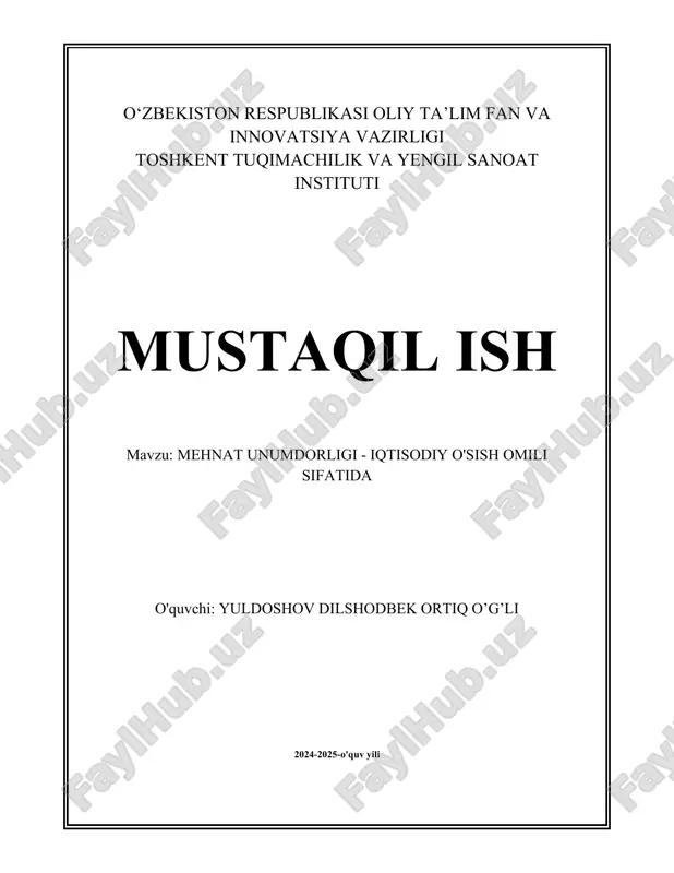 mehnat.docx — DOCX