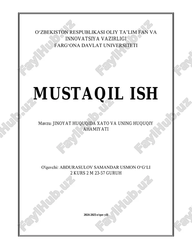 jinoyat huquqida xato va uning huquqiy ahamiyati.pdf — PDF