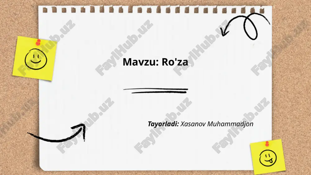 islom dinida ro'za.pptx — PPTX