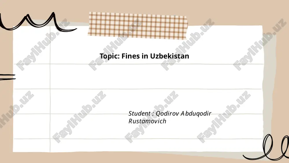 fines in uzbekistan.pptx — PPTX
