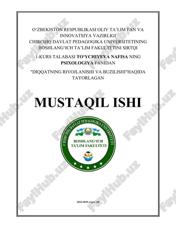 diqqatning rivojlanishi va buzilishi.docx — DOCX