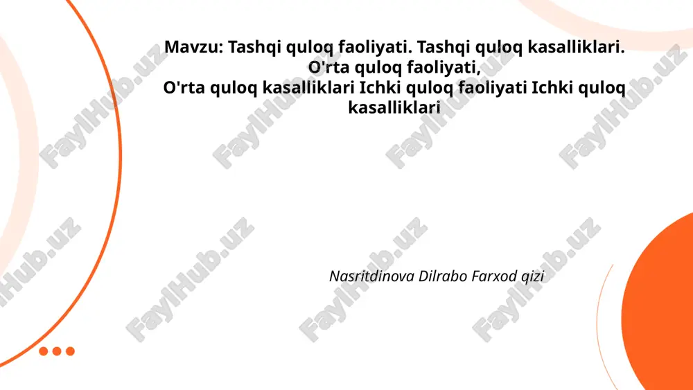 tashqi quloq faoliyati..pptx — PPTX