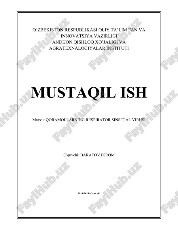 qoramollarning respirator sinsitial virusi.docx — DOCX