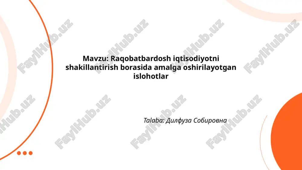 raqobatbardosh_iqtisodiyotni_shakillantirish_borasida_amalga_oshirilayotgan.pptx — PPTX