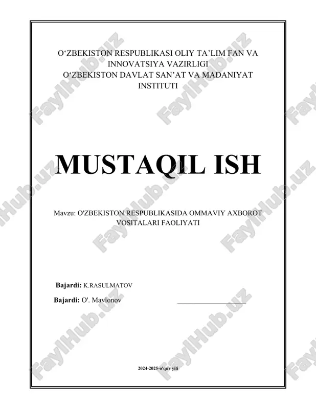 o'zbekiston_respublikasida_ommaviy_axborot_vositalari_faoliyati.docx — DOCX