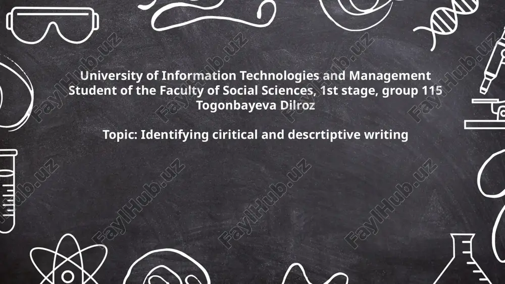 identifying ciritical and descrtiptive writing.pptx — PPTX