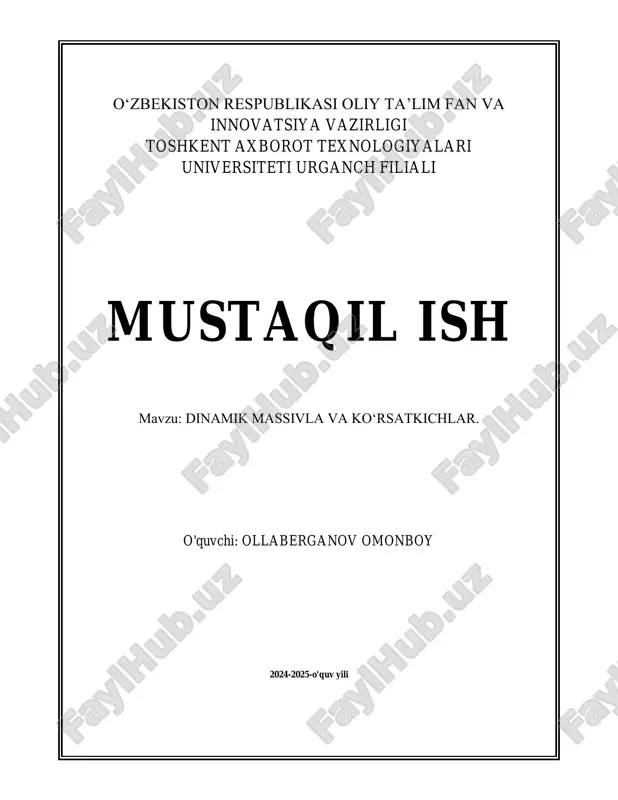 dinamik massivla va koʻrsatkichlar..pdf — PDF